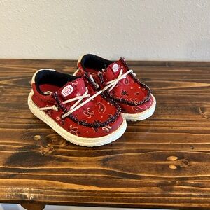 Red Bandana Toddler Hey Dudes